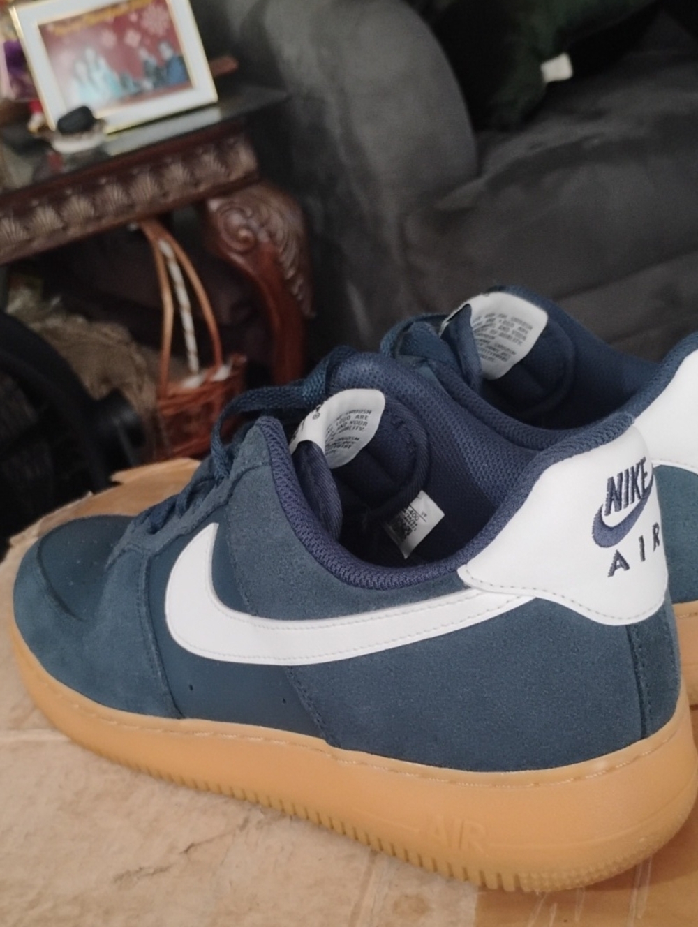 Nike Air Force One Low-07 LV8 Armory Navy Gum